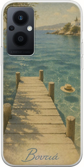 Θήκη Kalokairi Collection Βουτιά Oppo Reno 8 Lite Flexible Tpu Διάφανη Σιλικόνη