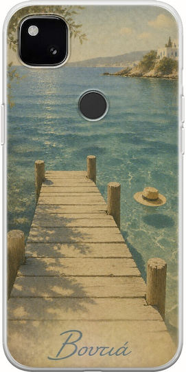 Handyhülle Kalokairi Collection Taucher Google Pixel 4a 4g Flexible Tpu Transparente Silikon