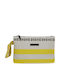 Stoff Damenhandtasche Handtasche Beiges