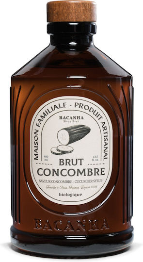 Bacanha Bio Gurke Geschmack Sirup 400 Ml Eistee Limonade Cocktails