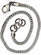 Men's Bracelet Chain Small Beads Handmade Silver 925 22cm