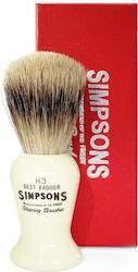 Simpsons Brush with Badger Bristle