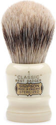 Simpsons Brush with Badger Bristle