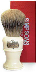 Simpsons Brush with Badger Bristle