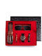 Base Herrenuhr Batterie mit Schwarz Lederriemen