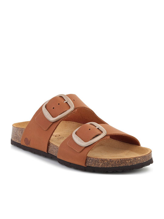 Sandale Casual Damă Din Piele Maro Regular Fit