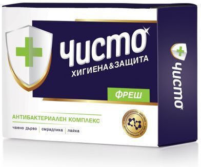 Sn Chisto Fresh Сапунена Бара с Чаено Дърво и Лайка 100гр