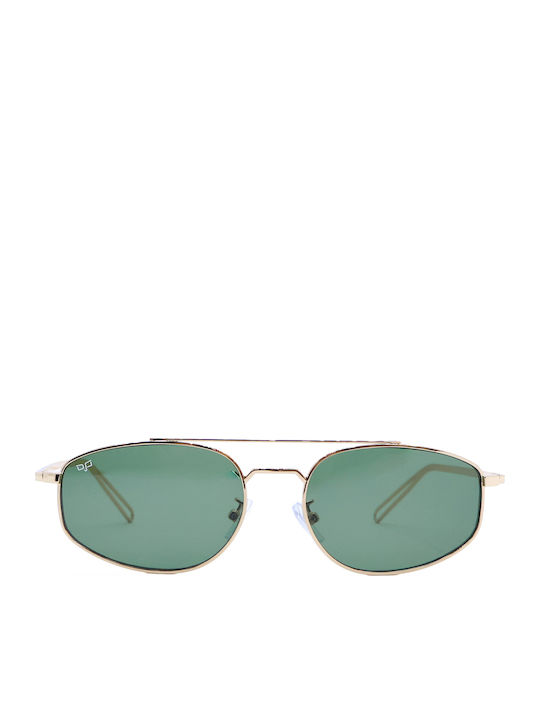 OJO Sunglasses Anya Unisex Γυαλιά Ηλίου με Χρυσό Σκελετό και Χρυσό Φακό 39OTR52447