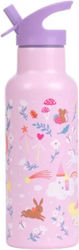 A Little Lovely Company Παγούρι Θερμός 500ml Γκρι