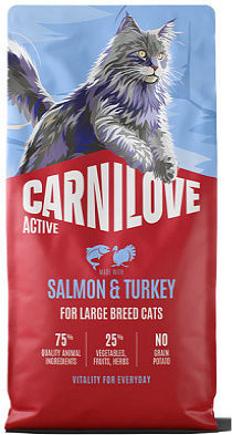 Carnilove Ξηρά Τροφή Γάτας με Σολομό / Γαλοπούλα 0.4kg