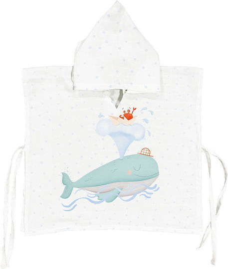 Stewehome Baby Poncho 100% Cotton Animal Pattern · Ste-025539-v53942
