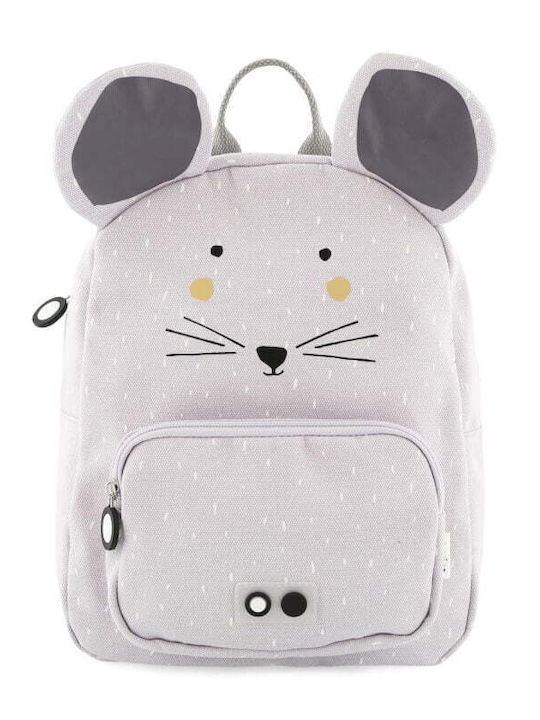 Trixie Mrs Mouse School Backpack Elementary Beige
