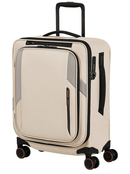 Samsonite Spinner Koffer Kabine Hart Beige Höhe 55cm