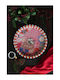 SteweHome Christmas Metal Red Tray 31.5cm