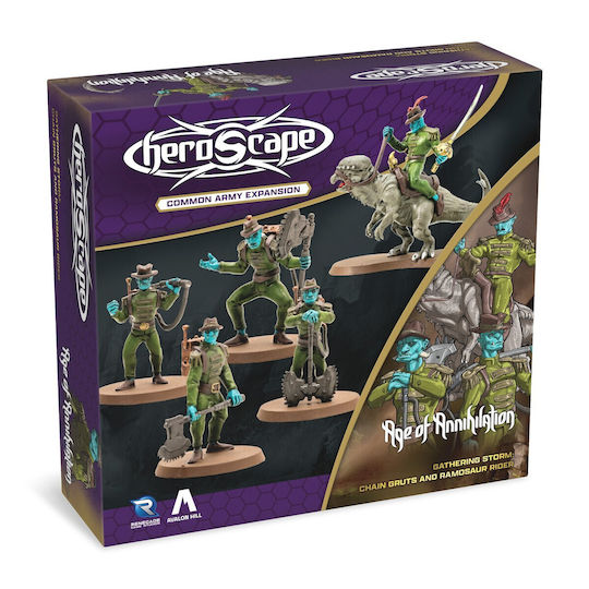 Heroscape Alter Vernichtung Gruts Ramosaur Miniaturen Pack