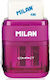 Milan Ξύστρα Γόμα Διπλή Compact Ροζ