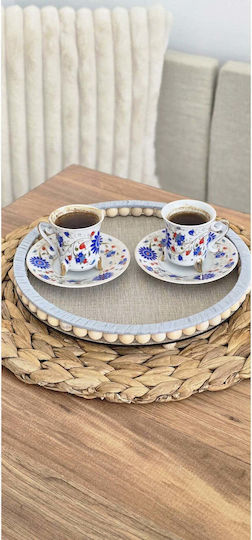 SteweHome Дървен Сервиращ Диск 25x20см