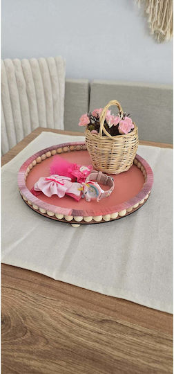 SteweHome Дървен Сервиращ Диск 25x20см