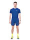 Sportliches T-Shirt Blau Weiß