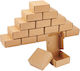 Square Natural Kraft Gift Box 10 Pieces