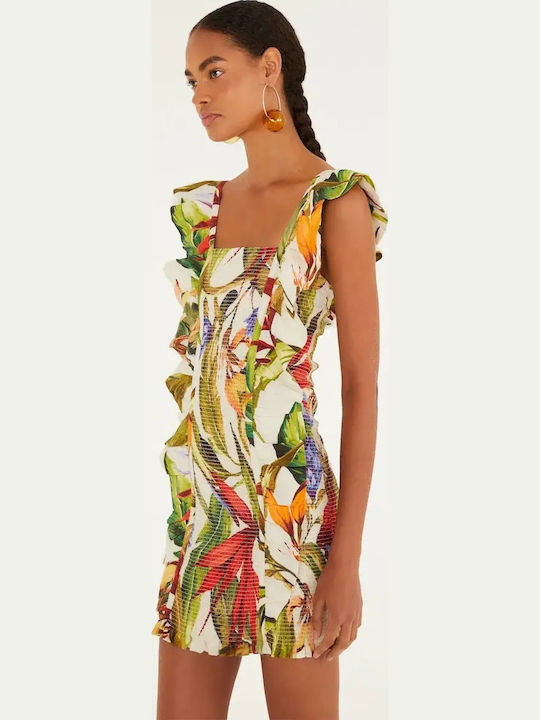 Summer Mini Dress Multicolor