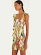 Summer Mini Dress Multicolor