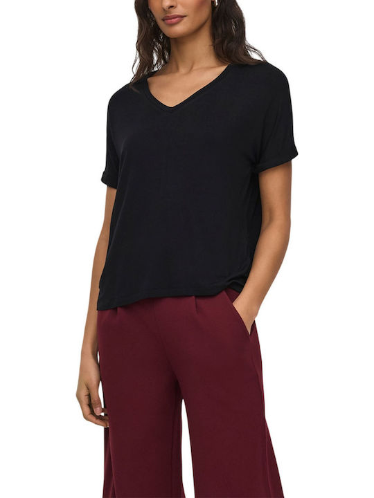 Jdy Damen Bluse Schwarz