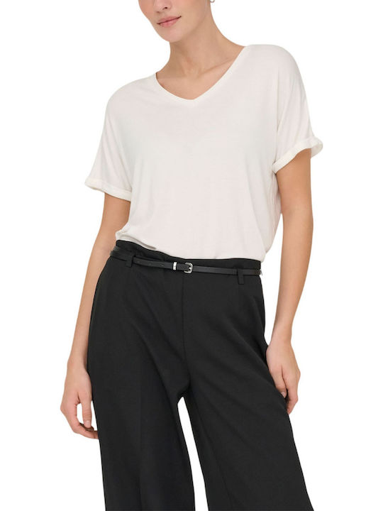 Jdy Damen Bluse Weiß