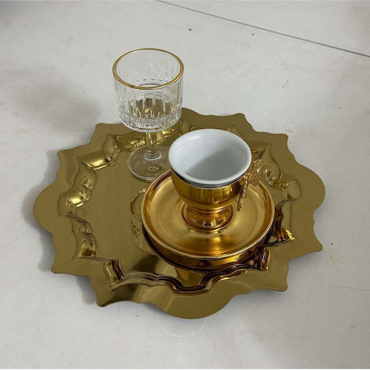 SteweHome Stainless Steel Serving Tray 24x24cm