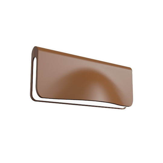 Viokef Bandos Стенно Външно Осветително Тяло LED IP65 5W с Топло Бяла Светлина 21x8.5x8.5см