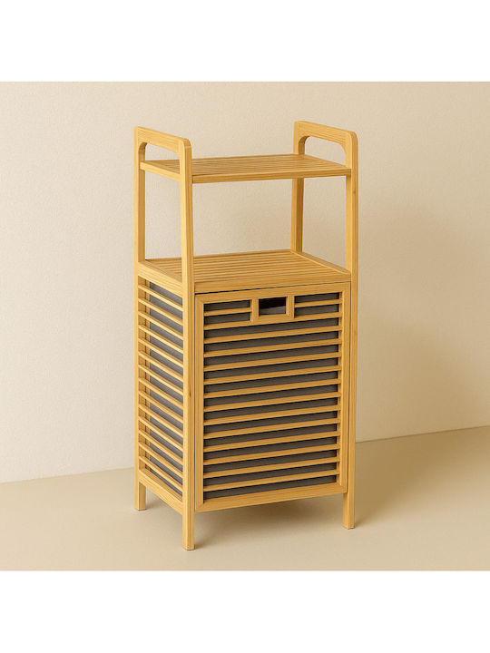 SteweHome Laundry Basket Bamboo 95x40x30cm Multicolour