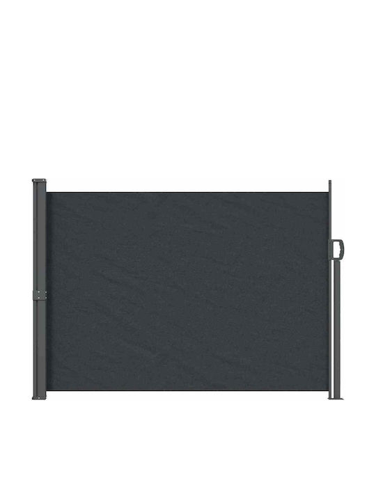 vidaXL Sideway Black Terrace Tent 1.4x3m