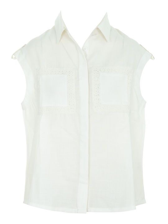 Long Sleeve Women's Shirt White