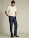 Men's Suit Trousers Regular Fit Dark Blue