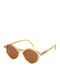 Izipizi Rund Kinder-Sonnenbrillen Gold