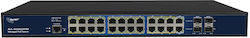 Allnet ALL-SG8626PMJ Managed L2 Switch with 24 Gigabit (1Gbps) Ethernet Ports