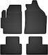 Car Rubber Mats Set 4 Pcs Universal Chevrolet Spark Iv Hatchback 2015