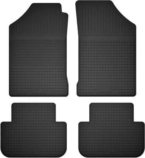 Car Rubber Mats Set 4 Pcs Universal Ssangyong Korando Iv Suv 2019