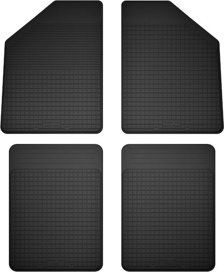 Set Covorașe Auto Cauciuc 4 Bucăți Universal Fiat Uno Hatchback 1983-2001