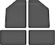 Car Rubber Mats Set 4 Pcs Universal Volkswagen Routan Minivan 2008-2016