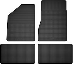 Car Rubber Mats Set 4 Pcs Universal Renault Grand Espace Iv Minivan 2002-2014