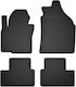 Car Rubber Mats Set 4 Pcs Universal Hyundai Ix35 Suv 2009-2015