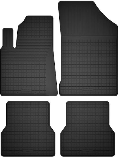 Car Rubber Mats Set 4 Pcs Universal Opel Mokka Ii Crossover 2020