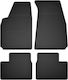 Car Rubber Mats Set 4 Pcs Universal Lancia Dedra Sedan 1989-1999