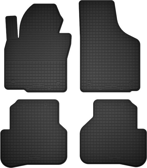 Car Rubber Mats Set 4 Pcs Universal Volkswagen Phaeton Sedan 2002-2016