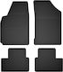 Car Rubber Mats Set 4 Pcs Universal Nissan Micra K10 Hatchback 1983-1991