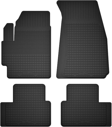 Car Rubber Mats Set 4 Pcs Universal Subaru Legacy Vi Sedan 2014-2019