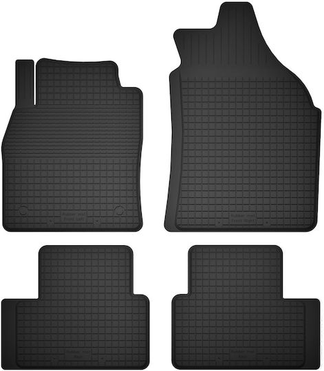 Car Rubber Mats Set 4 Pcs Universal Range Rover Evoque Suv 2011-2018