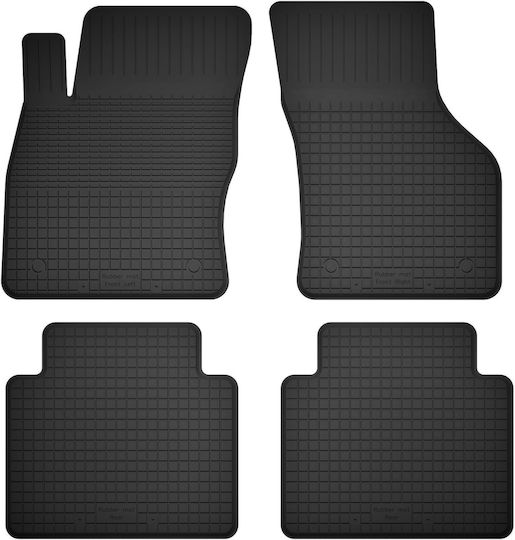 Car Rubber Mats Set 4 Pcs Universal Skoda Kodiaq Crossover 2016