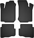 Car Rubber Mats Set 4 Pcs Universal Nissan Almera N16 Hatchback 2000-2006